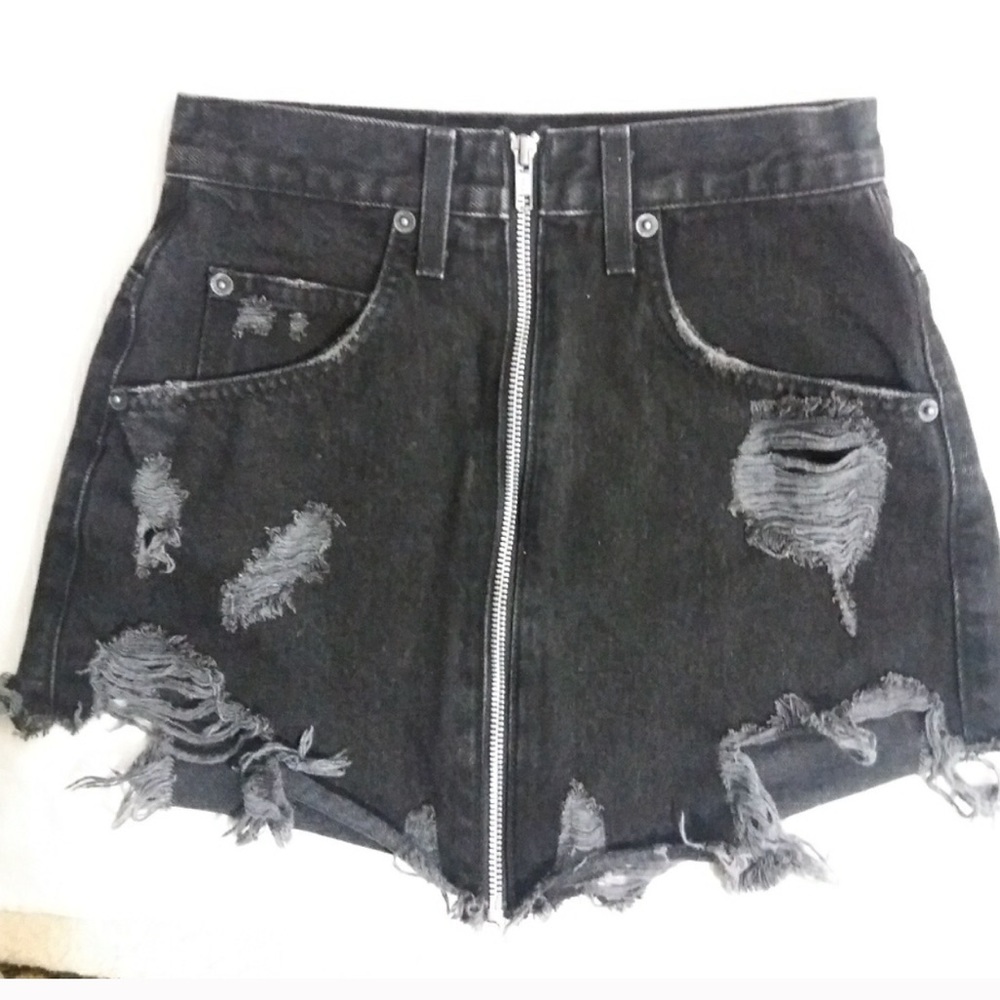 Beatrice zip up skirt